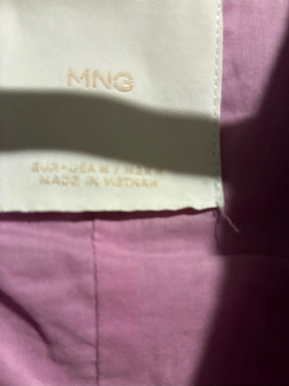 Mango Lavender Linen-Look Vest